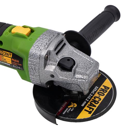 Болгарка акумуляторна Procraft PGA30 без акумулятора та зарядного (1938905871) - фото 4