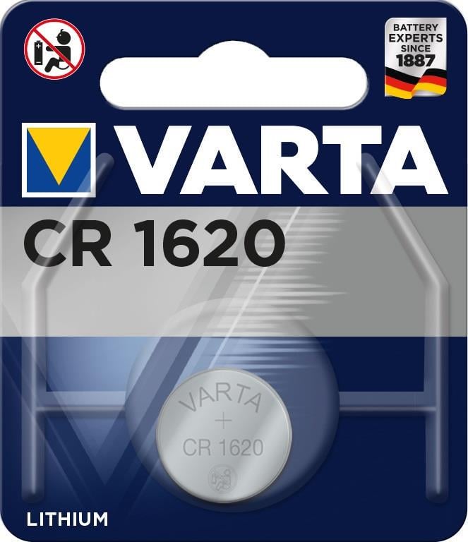Батарейки Varta CR1620 3V 1 шт. (06620101401)