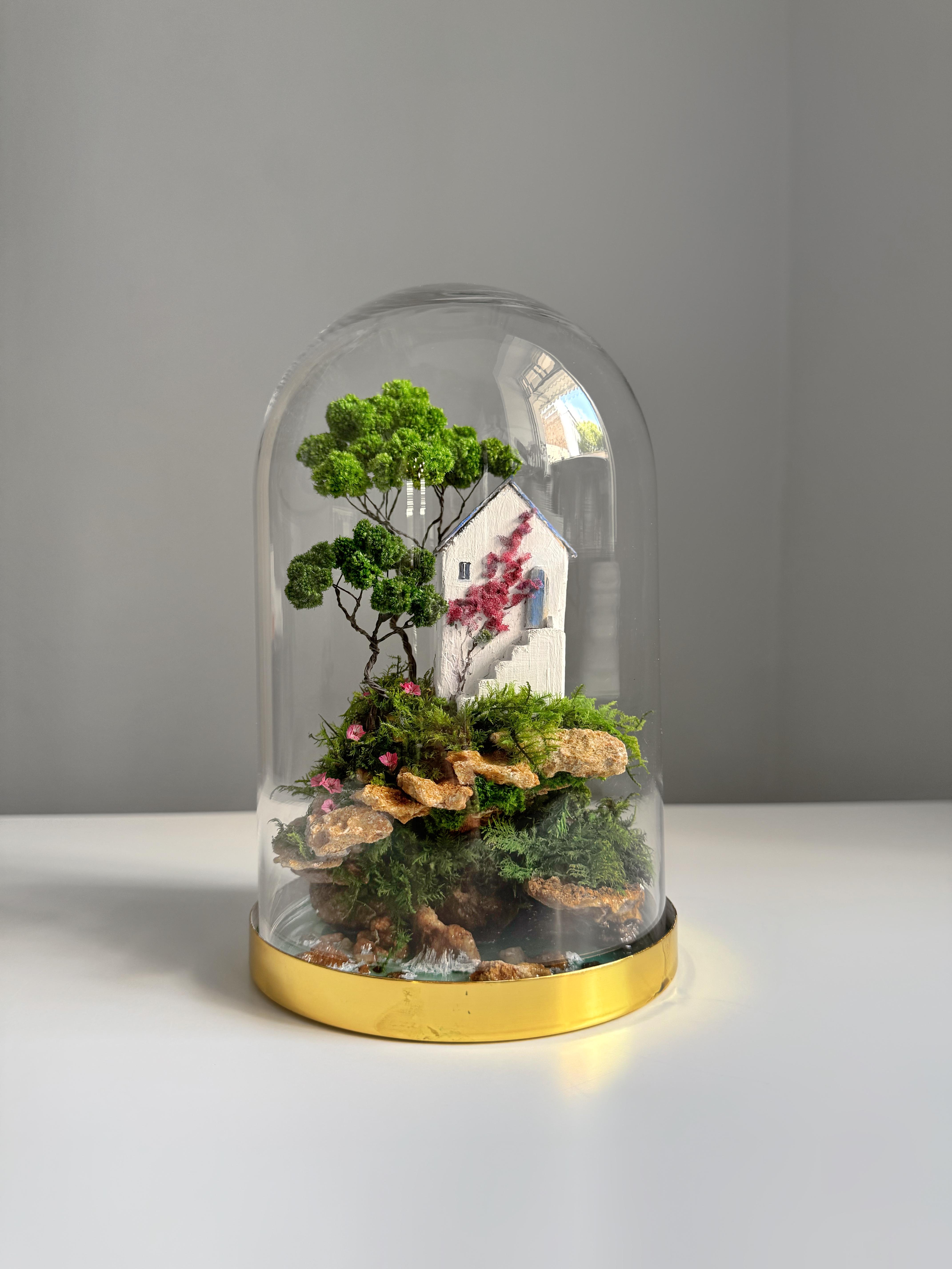 Мосаріум у колбі Прованс 20 см Мосаріум у колбі Прованс 20 см