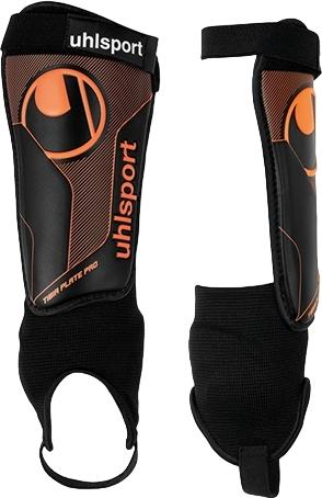 Щитки футбольные Uhlsport TIBIA PLATE PRO 1006802 02 L Черно-оранжевый