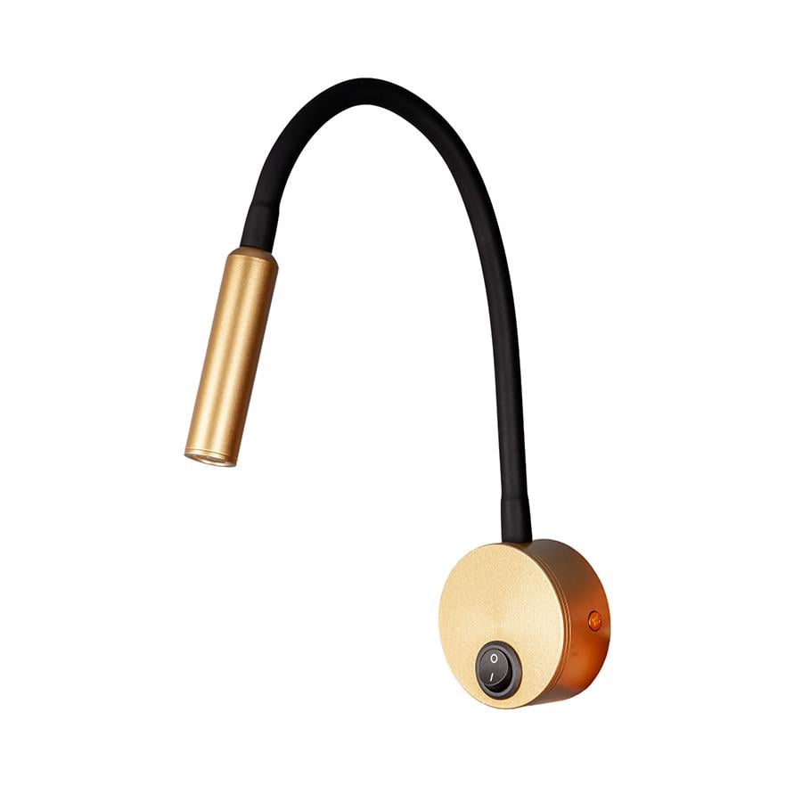 Бра LED 920V1501 AB/BK 3W Бронза/Черный