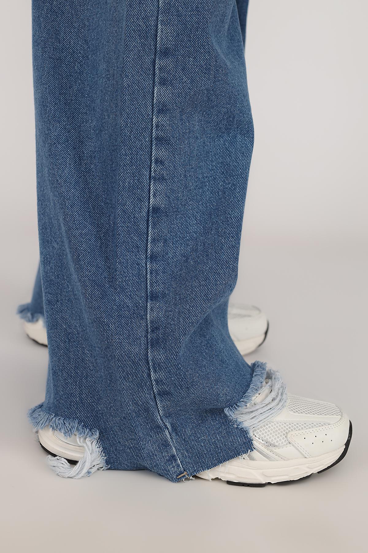 Джинсы женские Baggy ЦБ-00273490 р. 44 Голубой (SKT001055119) - фото 6 Джинсы женские Baggy ЦБ-00273490 р. 44 Голубой (SKT001055119) - фото 6