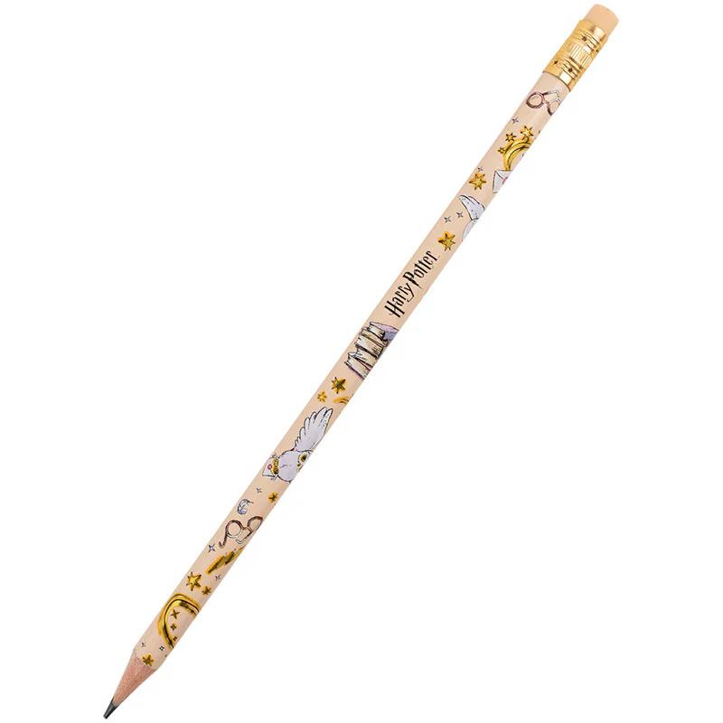 Карандаш графитный HP25-056 с резинкой HP