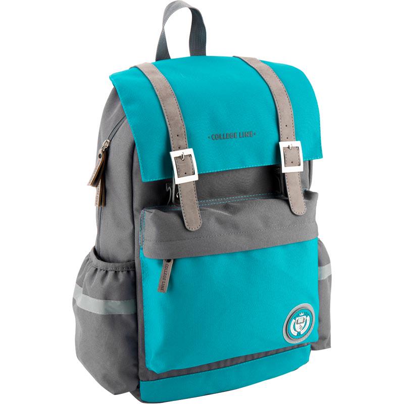 Рюкзак KITE College Line 45x30x12 см 19 л Сіро-блакитний (K18-890L-2)