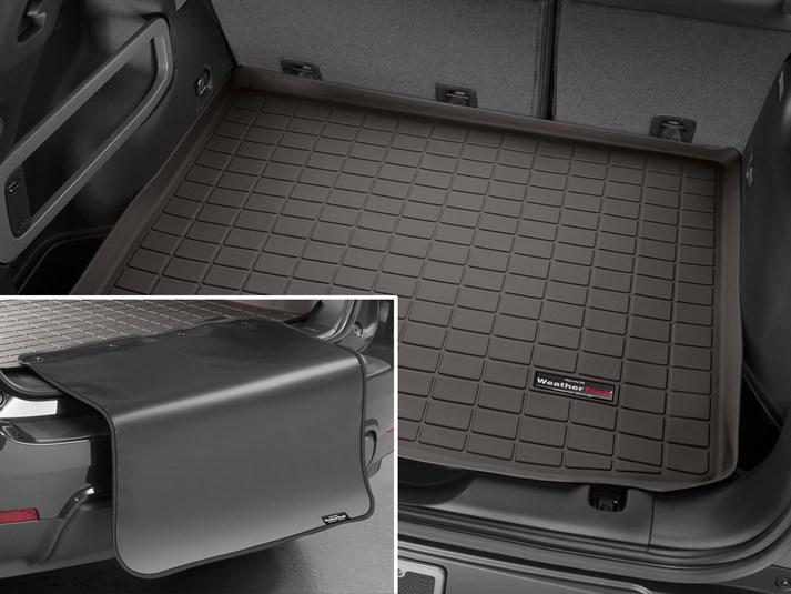 Килим автомобільний в багажник з накидкою WeatherTech 431203SK RDX 2019Acura Коричневий (1930599474)