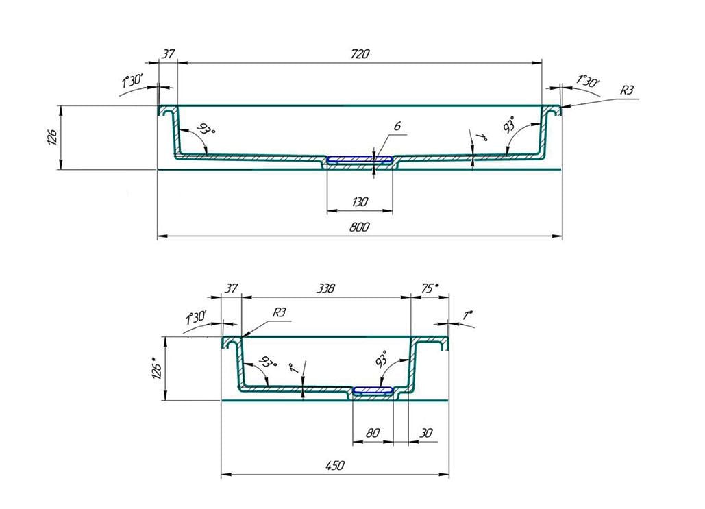 Умивальник накладний Status Aria Low 80 White (725) - фото 13