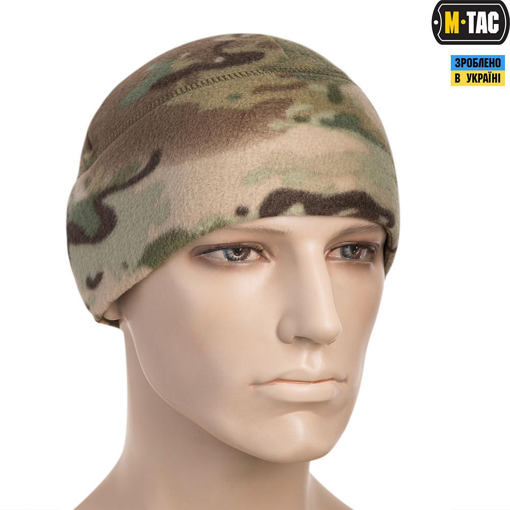 Шапка флисовая M-Tac Watch Cap Slimtex L р. 59-60 Мультикам - фото 3 Шапка флисовая M-Tac Watch Cap Slimtex L р. 59-60 Мультикам - фото 3