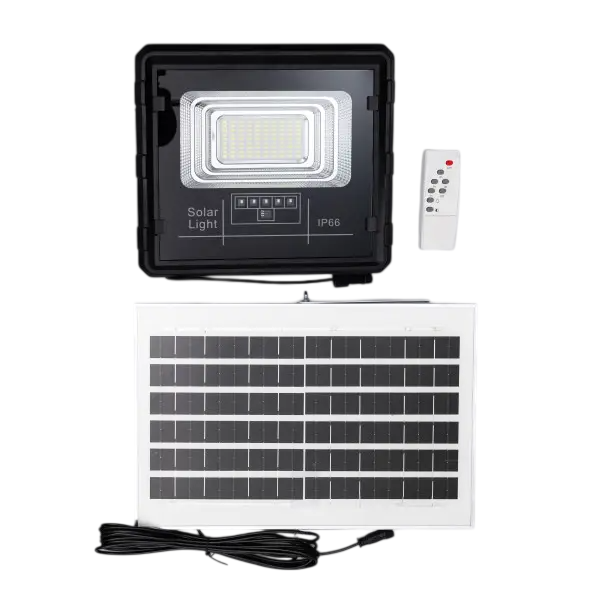 Прожектор светодиодный уличный 120 LED 200 Вт с солнечной панелью (HP-5-74)