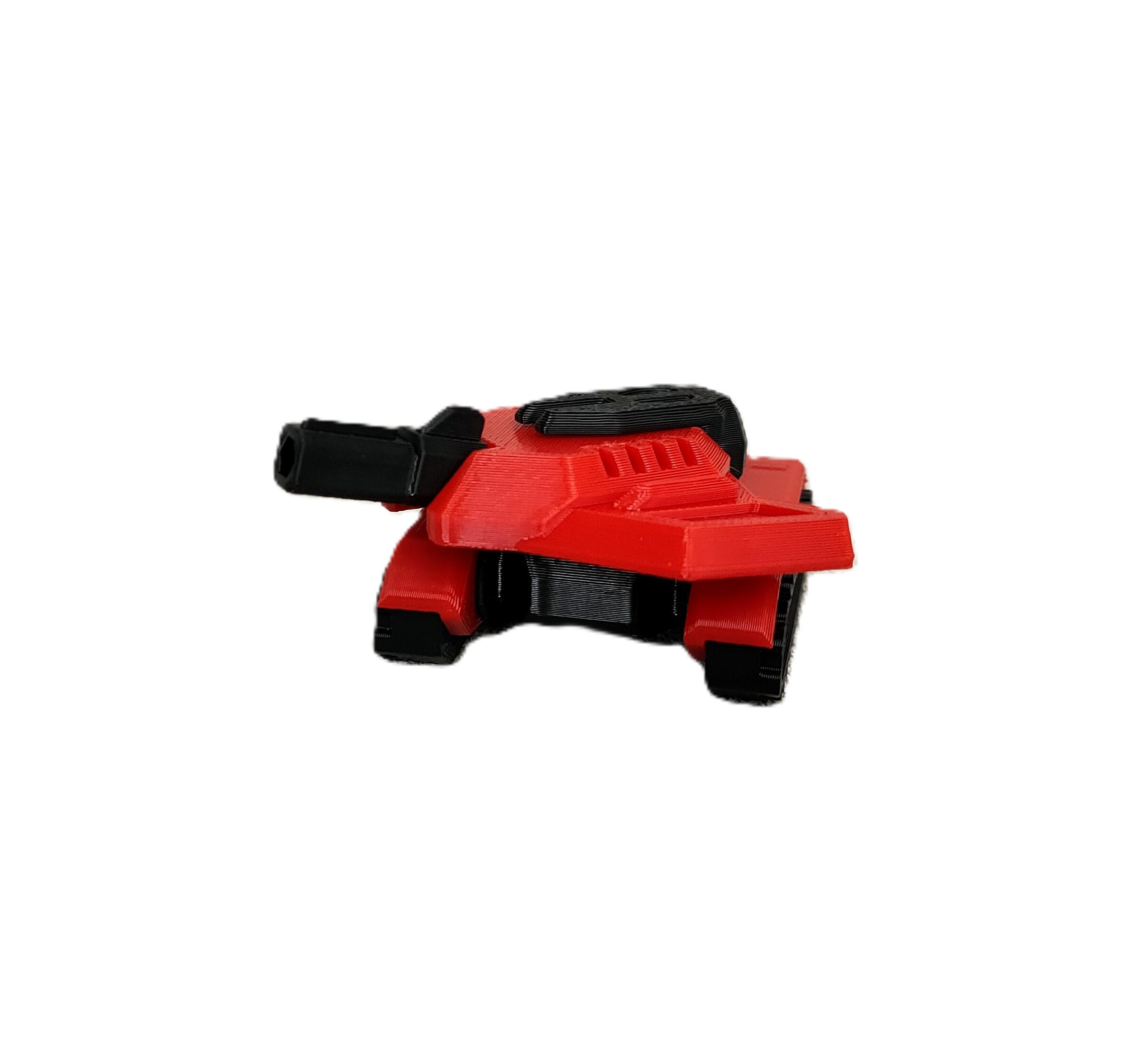 Конструктор іграшковий Jet Tank 57х57х25 мм (JTN-19G-CHK) - фото 7