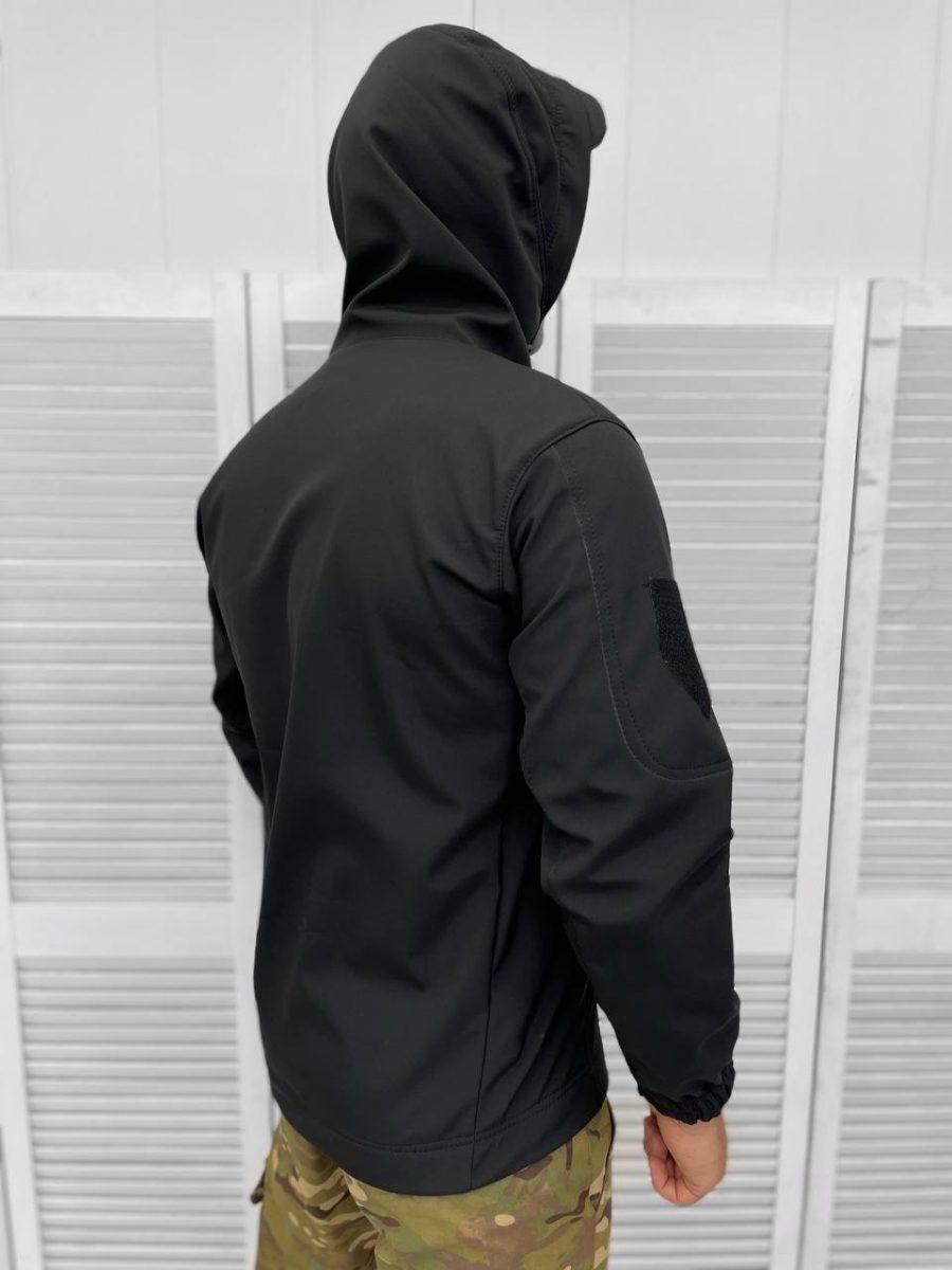 Куртка Elite Soft Shell XXL Black (12238163) - фото 6