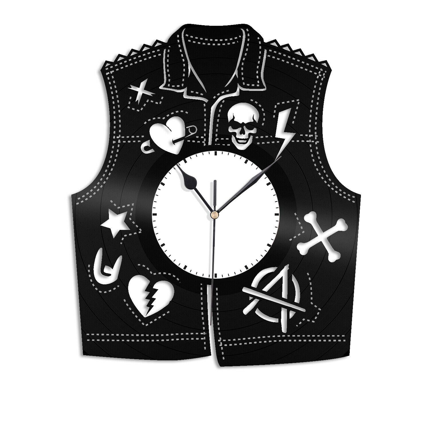 Часы настенные Punk 1873 из виниловой пластинки