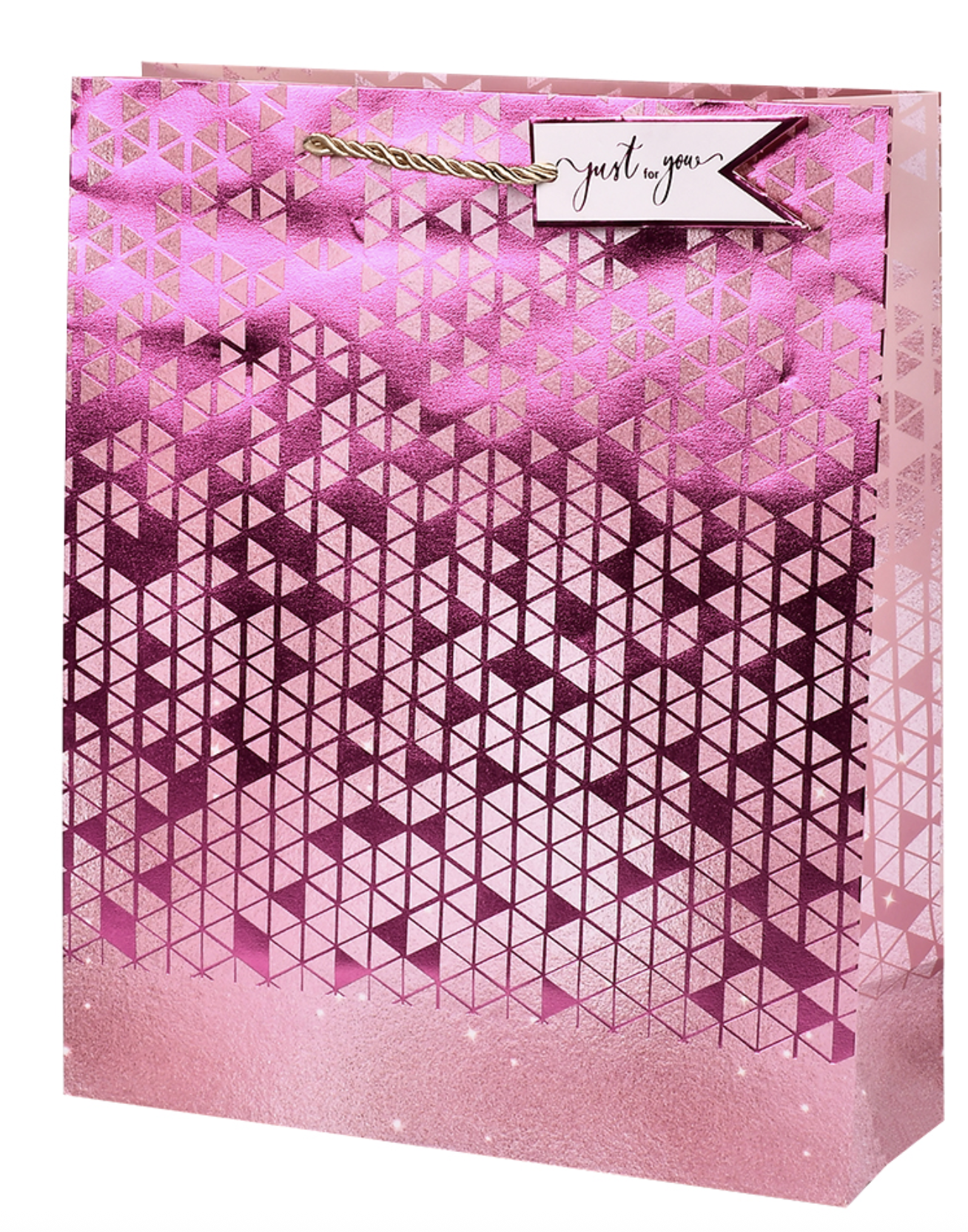 Пакет подарочный бумажный Shine M 26х32х10 см (R98394-M)