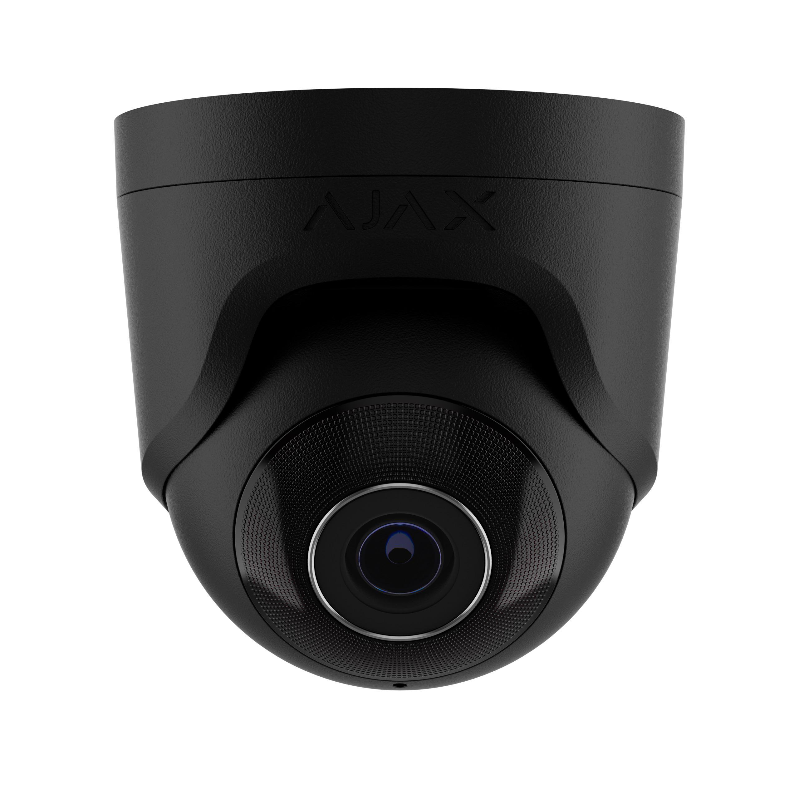 Камера IP проводная охранная Ajax TurretCam 8 Mp/4 мм Black (17274)