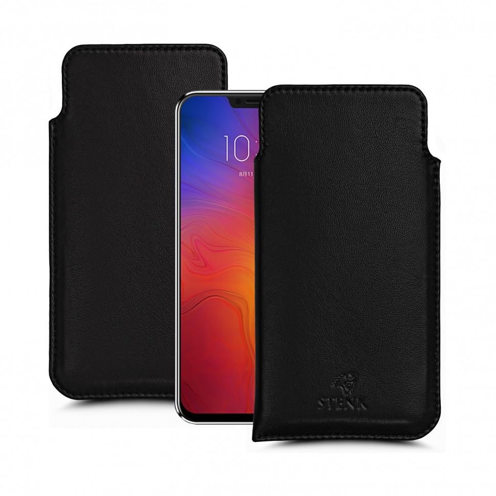 Футляр Stenk Elegance для Lenovo Z5 Черный (62368)