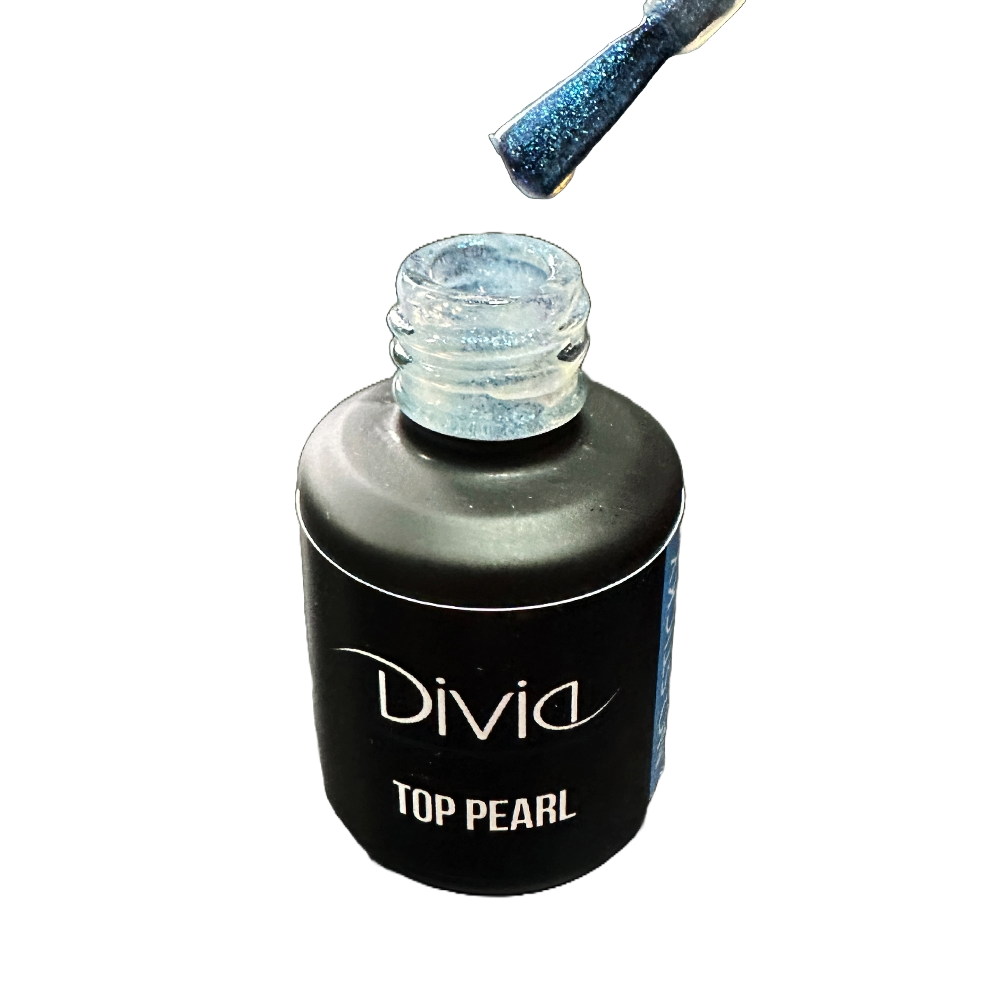 Топ Divia Pearl sticky Di1068 без липкого шару 7 мл PT01 Blue (4820253393164)