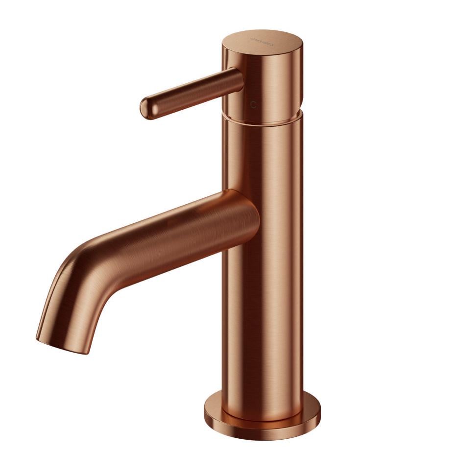 Смеситель для раковины Omnires Y однорычажный Медный брошенный (Y1210NCPB)