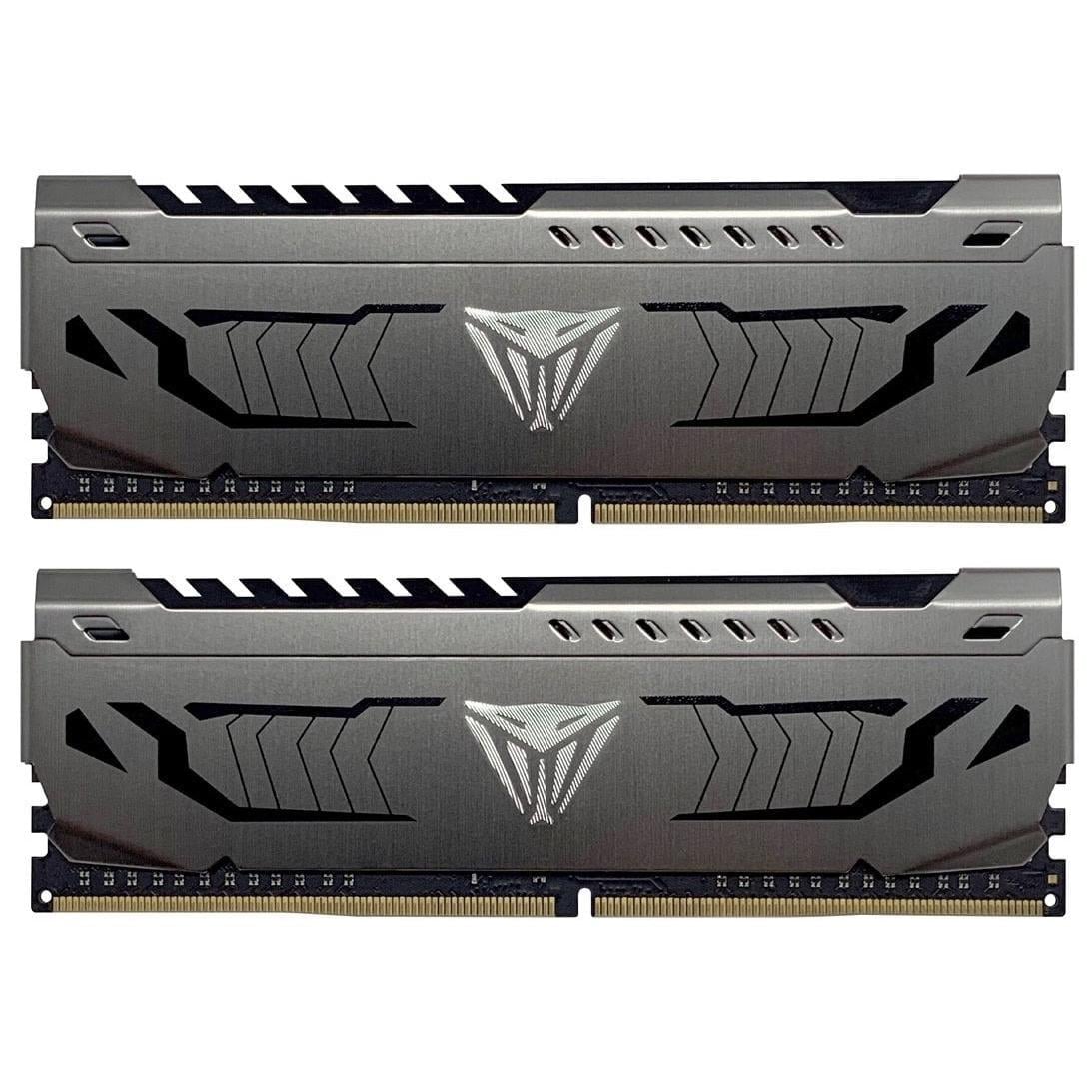 Оперативная память Patriot Viper Steel PVS432G320C6K 2x16 ГБ DDR4/3200 МГц/CL16/DIMM Серый (PVS432G320C6K)