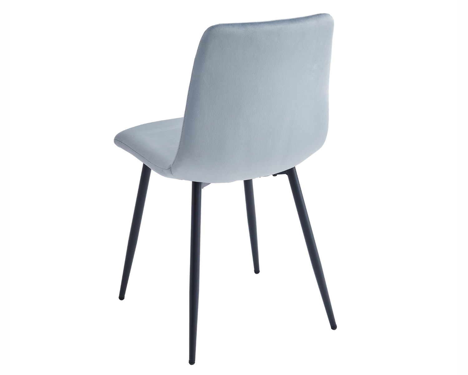 Стул кухонный Intarsio Mark велюр Черный/Дымчато-серый - фото 4 Стул кухонный Intarsio Mark велюр Черный/Дымчато-серый - фото 4