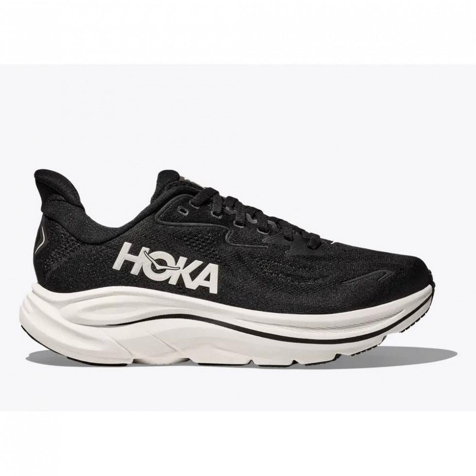 Кроссовки мужские для бега Hoka ONE ONE CLIFTON 10 1162030-BWHT р. 40,5 Черный