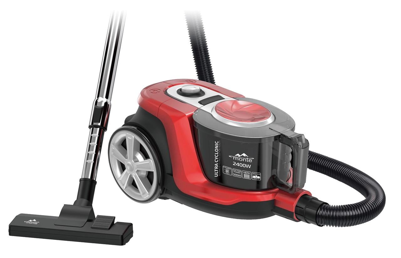 Пылесос циклонный Monte MT-8132 HEPA контейнер 3,5 л 2400 Вт (33147866)