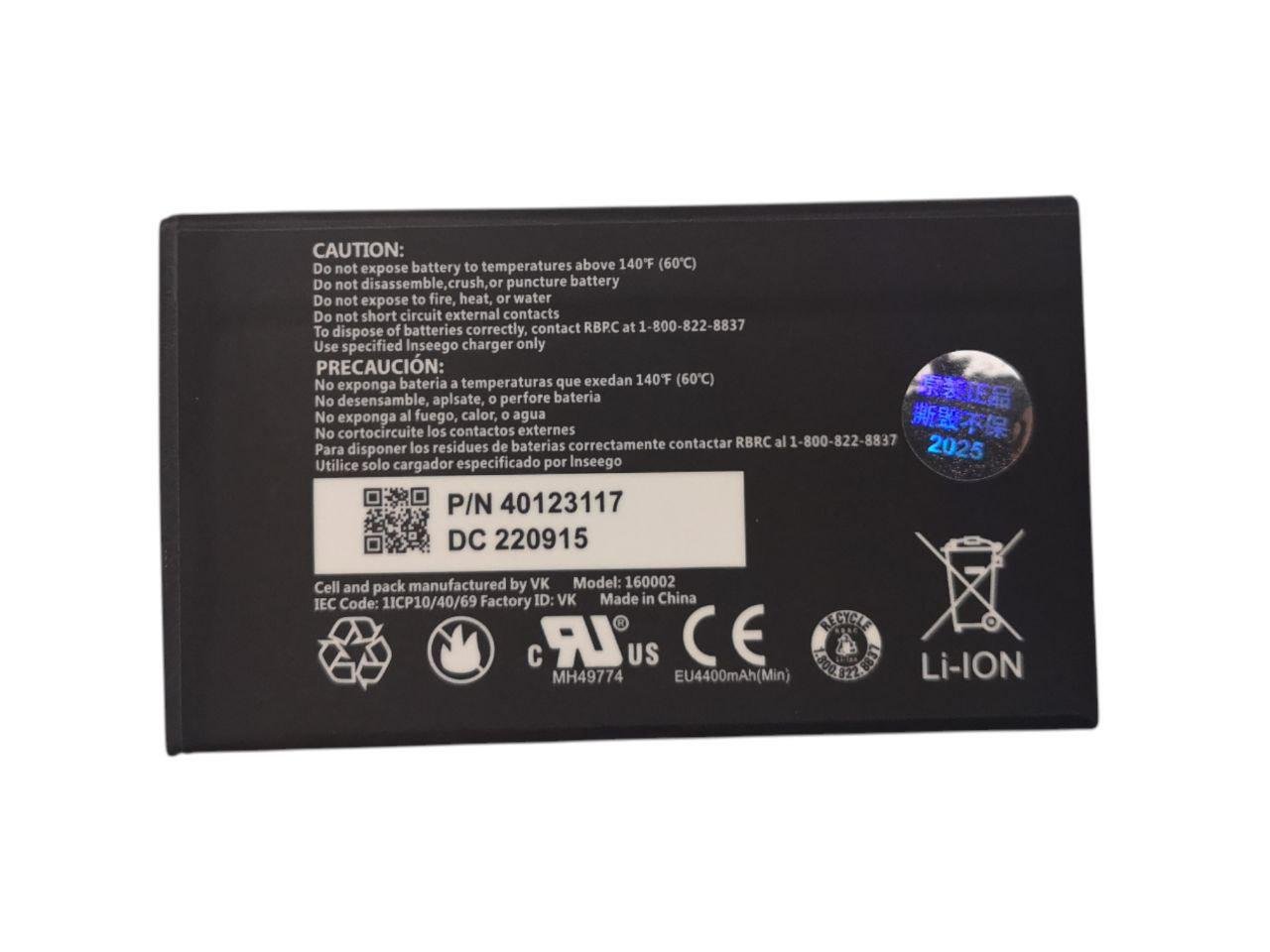 Аккумулятор для Novatel Sprint inseego Mifi 8000L/7730L/7000L/8800L Jetpack 4G 4400 mАh 16,7Wh (000013286)