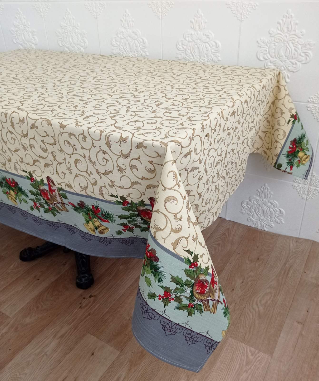 Скатерть новогодняя Домашний Текстиль Year 150x220 см (CN19136)