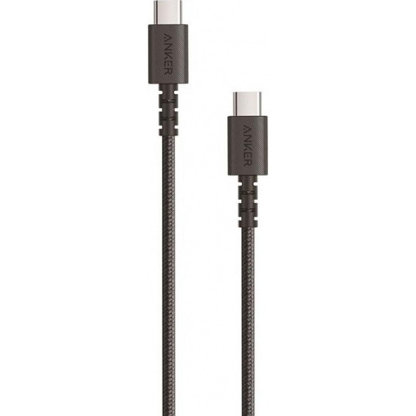 Кабель Anker Powerline Select+ USB-C to USB-C 2.0 1,8 м Black (A8033H11) - фото 1