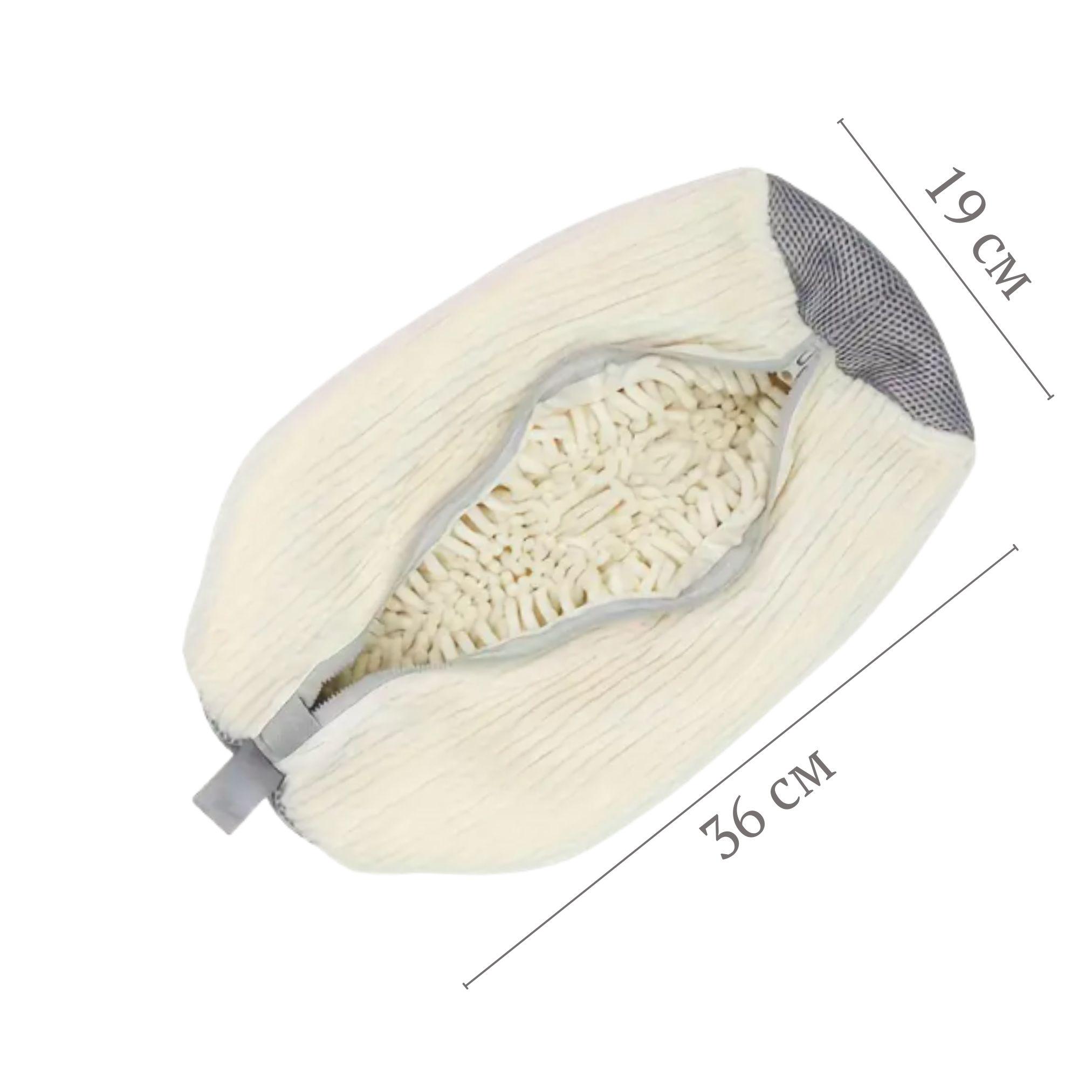 Сумка мішок для прання взуття Бежевий (MSHDPR-BGE-1381) - фото 5 Сумка мішок для прання взуття Бежевий (MSHDPR-BGE-1381) - фото 5