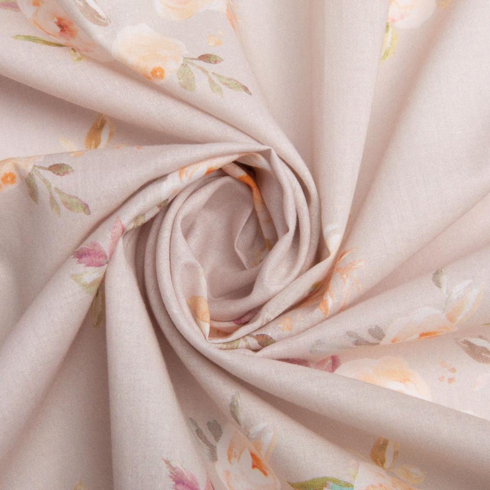 Ткань батист Гранд Роуз Беж (25378)