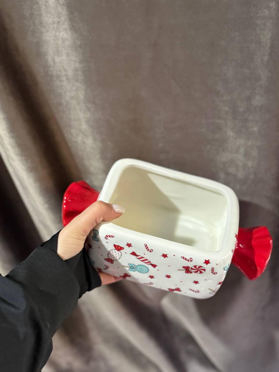 Конфета новогодняя YIWU Merry Christmas фарфоровая 1 л (CR-1-22) - фото 4