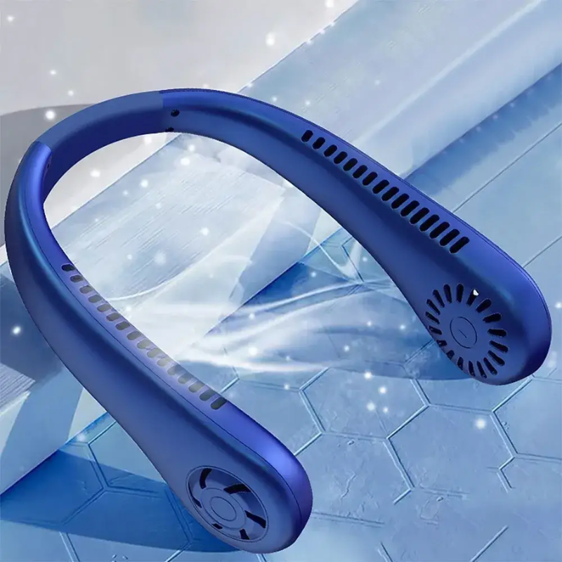 Вентилятор портативный MM04 на шею (2620822078) - фото 8 Вентилятор портативный MM04 на шею (2620822078) - фото 8