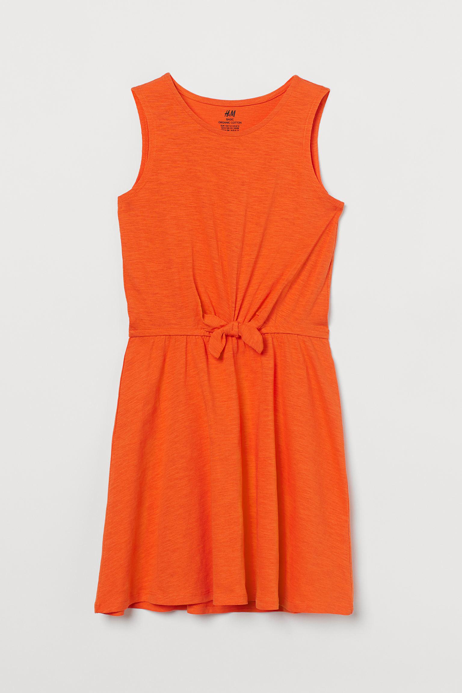 Сукня H&M 134-140 см Помаранчевий (S208994334)