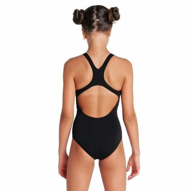 Купальник дитячий Arena TEAM SWIMSUIT SWIM PRO SOLID 140 см Чорний/Білий (004762-550 140) - фото 2