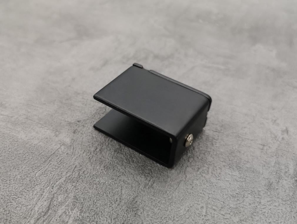 Кронштейн торцевой MARCIN DECOR Скарлайн Черный матовый