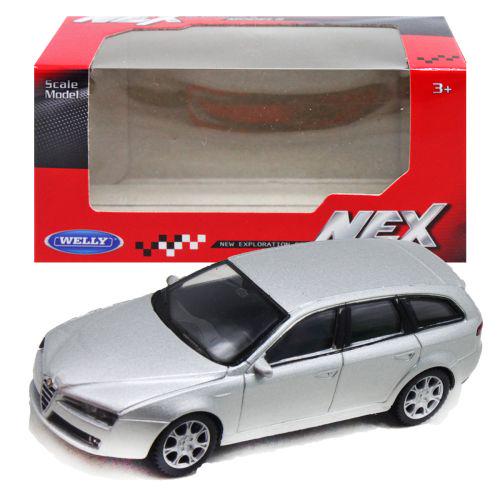 Машина металлическая Sportwagon Alfa Romeo 159 1:43 Grey (195363)