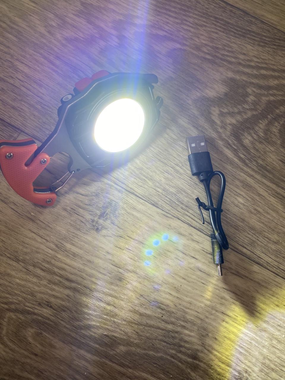 Ліхтар на карабіні з прикурювачем Bailong BL-W5147 запальничка/викрутка/магніт 7 режимів (2552374382) - фото 6