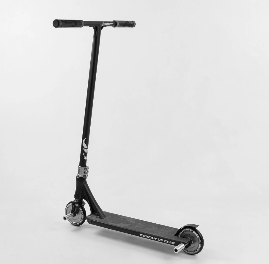 Самокат трюковий Best Scooter Simbiote HIC-система пеги алюмінієвий диск та дека Black (102309) - фото 7