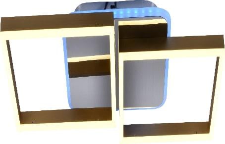 Люстра светодиодная Sirius DK5846/2 GOLD+CR RGB 96 W 10 W акриловая (000034574)