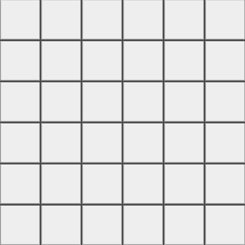Мозаика керамическая Kotto Ceramica QUADRATE Q 6024 300x300x9 мм White (003951)
