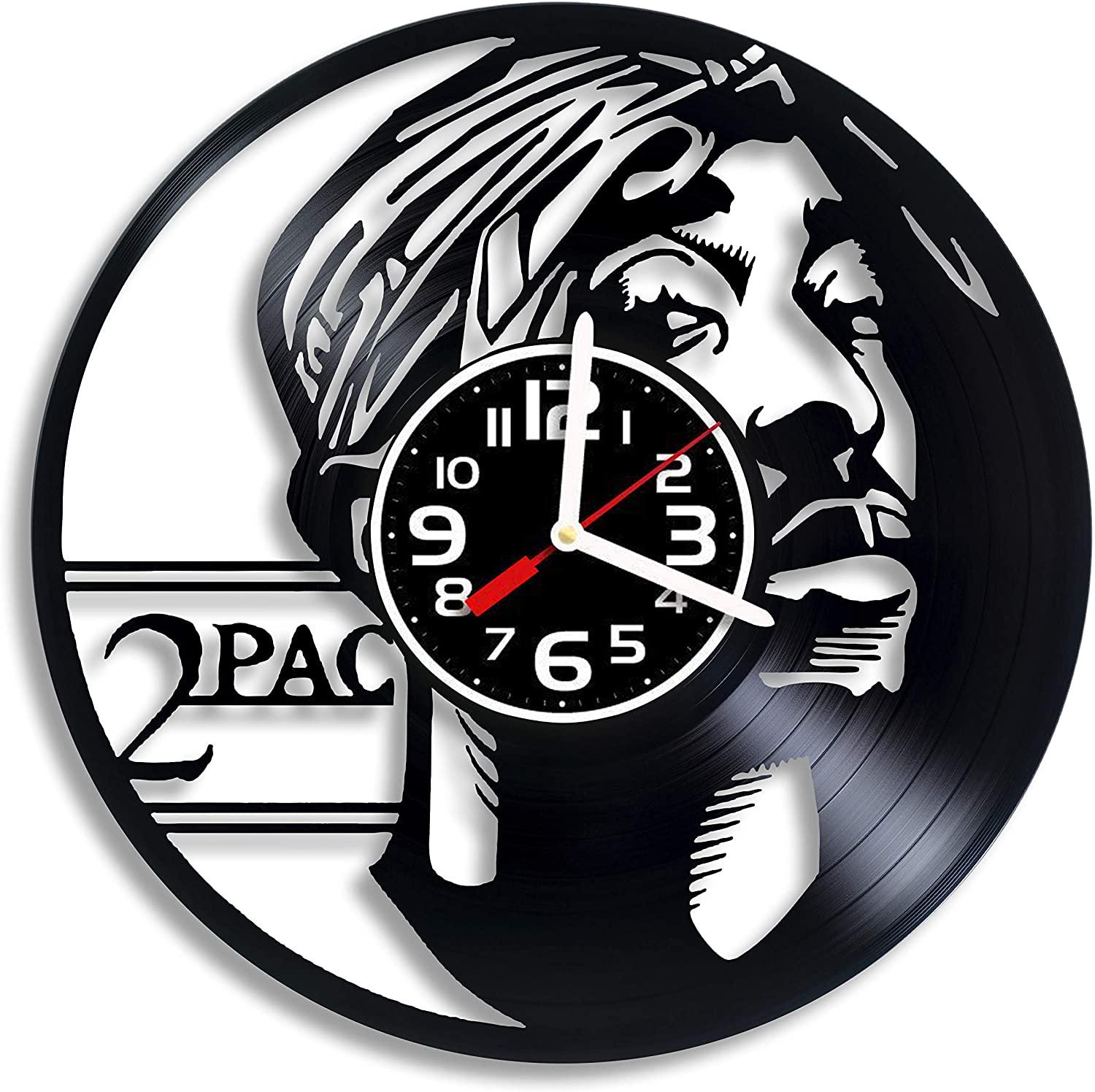 Часы настенные 2Pac 2127 из виниловой пластинки