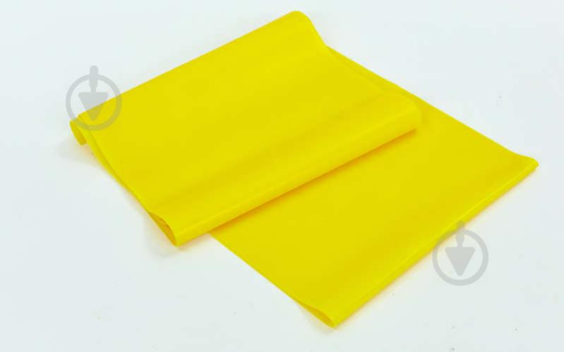 Лента эластичная для фитнеса и йоги planeta-sport CUBE FI-6256-1_5 150 x 15 x 0.045 см Желтый