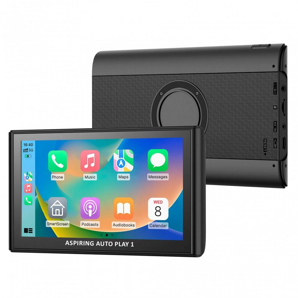 Монітор автомобільний Aspiring Auto Play 1 Magnet CarPlay Android auto 7” (LX-BT701) - фото 7 Монітор автомобільний Aspiring Auto Play 1 Magnet CarPlay Android auto 7” (LX-BT701) - фото 7