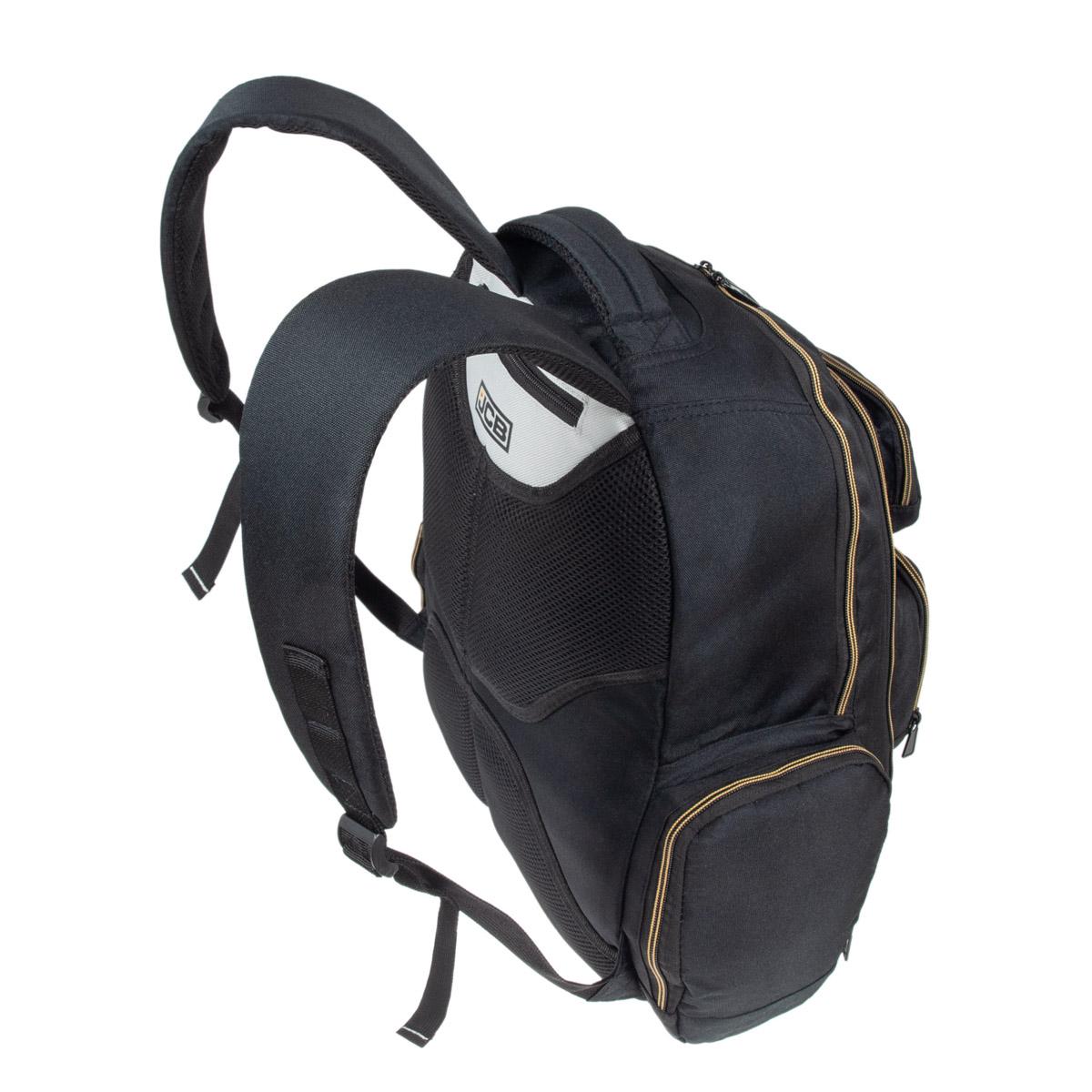 Городской рюкзак JCB BP22 Black/Yellow - фото 7 Городской рюкзак JCB BP22 Black/Yellow - фото 7