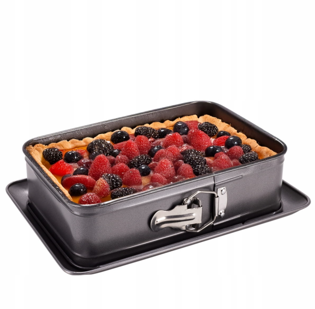 Форма для запекания Kamille Vizo со сменным дном углеродистая сталь 31,5x22,5x8 см (6041)