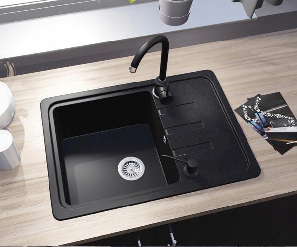 Мойка для кухни Smart House Parma гранитная Черный