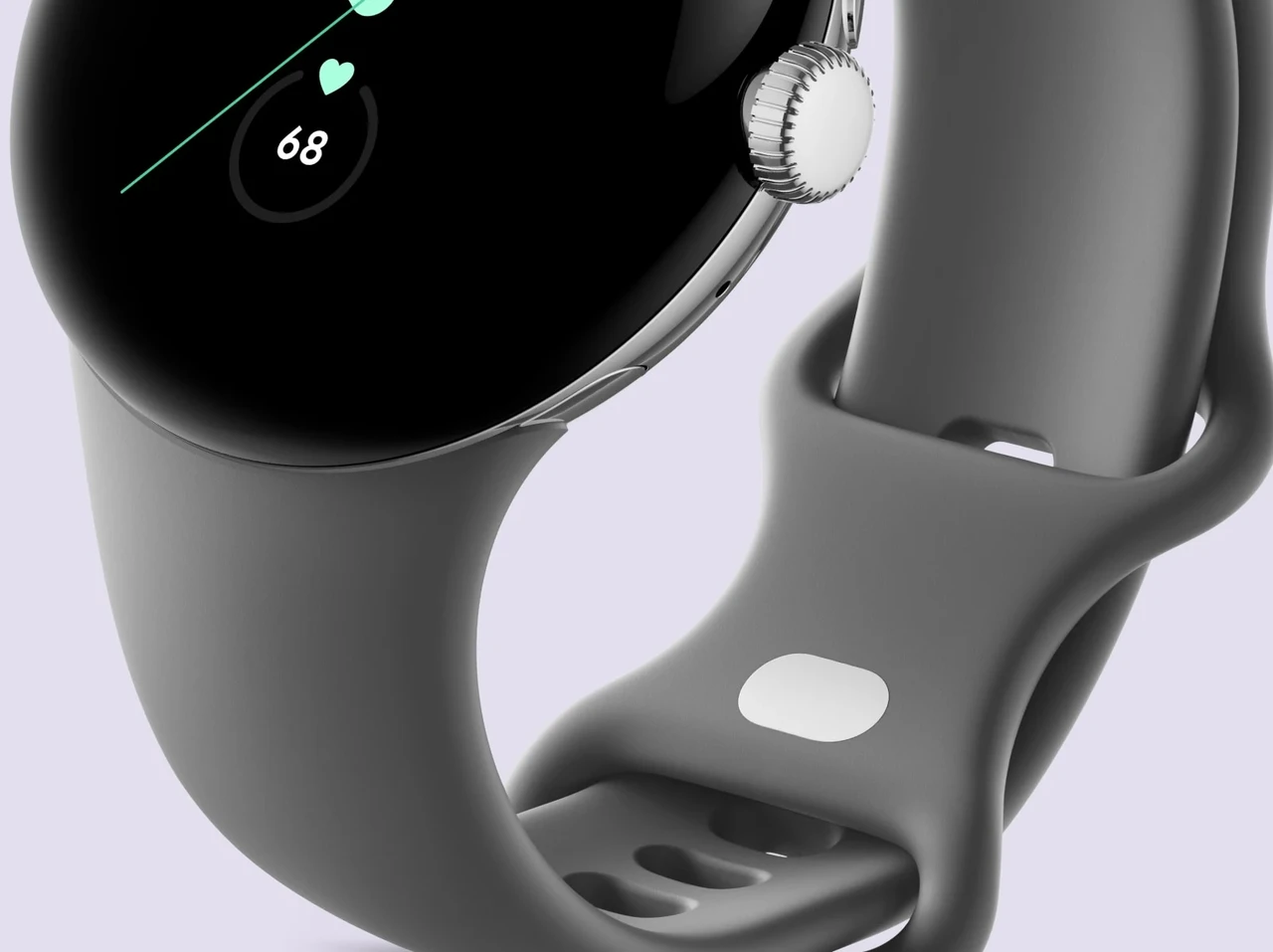 Ремешок Google Active Band для Pixel Watch 2 Charcoal (14924288) - фото 6