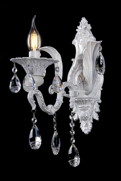 Бра свеча Ray B223/1W WT+SL (IR005289)