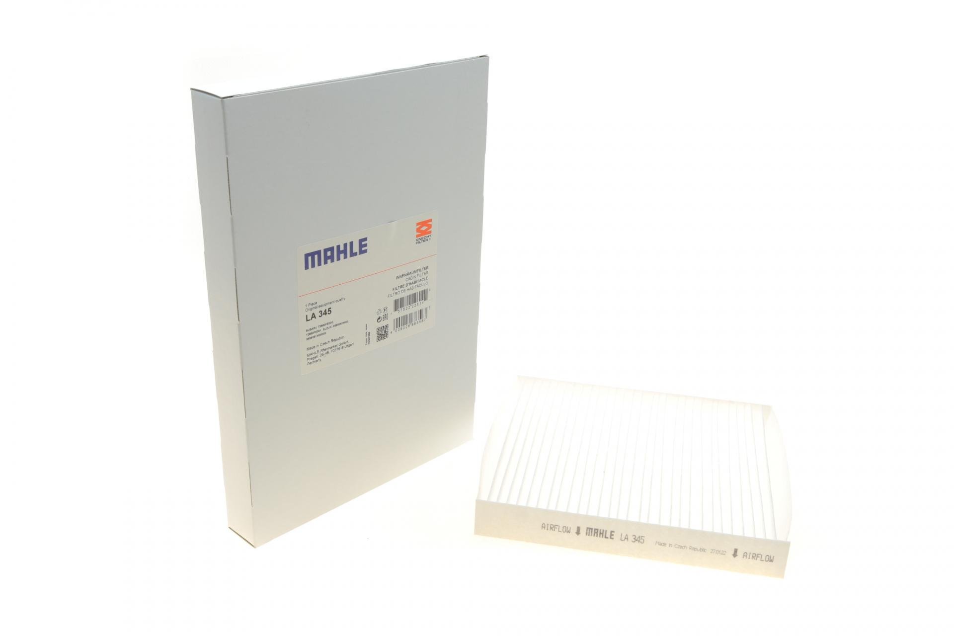 Фильтр салона KNECHT для Subaru Impreza/Suzuki SX4 S-cross/Vitara 1,4-2,5 92- (LA 345)