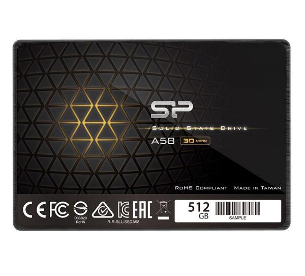 SSD-накопитель Silicon Power Ace A58 512Gb SATA3 2,5" 3D TLC (SP512GBSS3A58A25)
