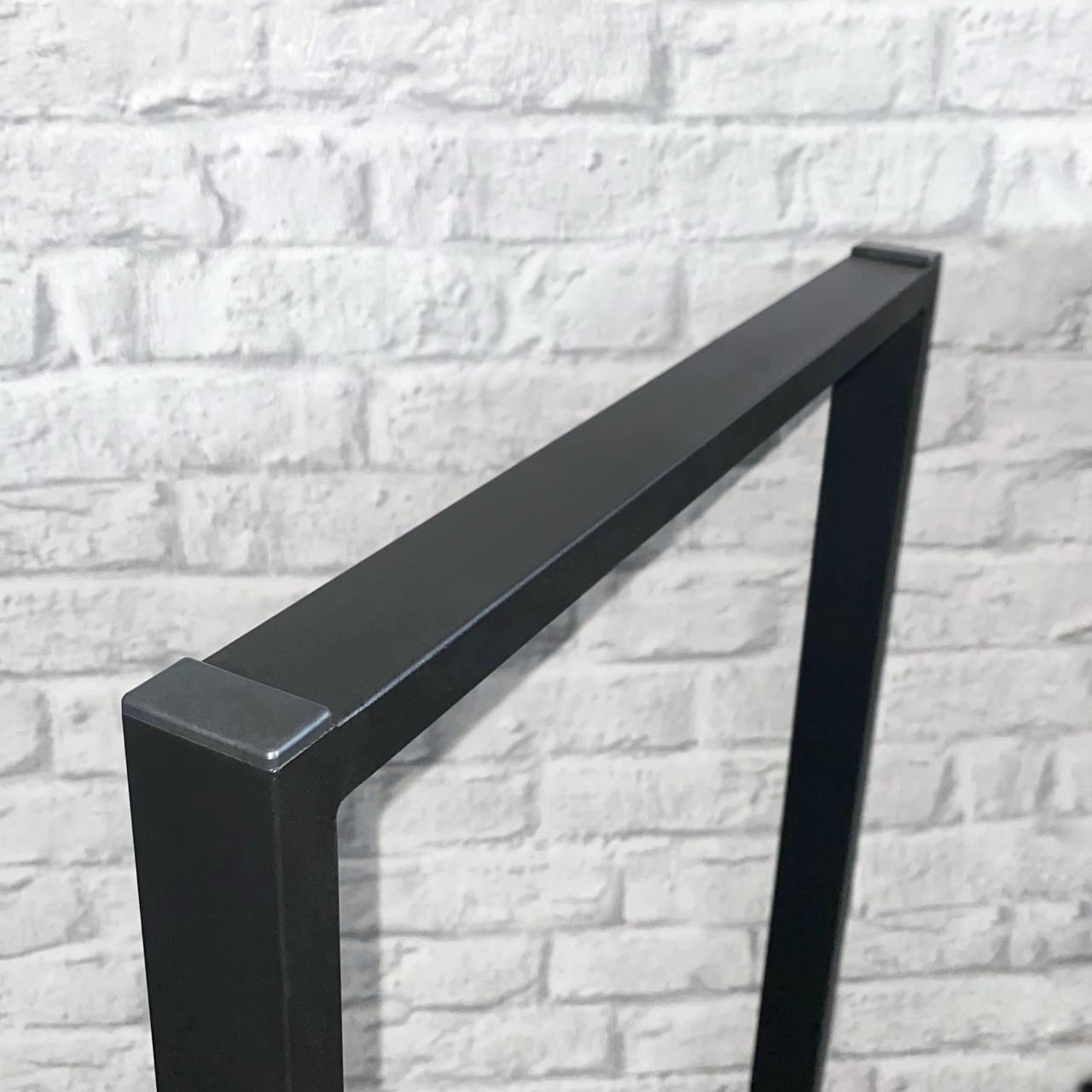 Опора металлическая для стола Krei Симпл 735х500 мм пр 40х20 мм Черный (ОП1144.50) - фото 7 Опора металлическая для стола Krei Симпл 735х500 мм пр 40х20 мм Черный (ОП1144.50) - фото 7